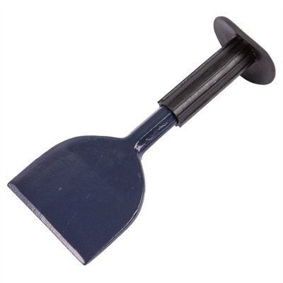 Blackspur Carbon Steel Brick Bolster - 10cm - Black