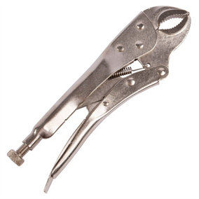 Blackspur - Carbon Steel Locking Pliers - 25cm - Silver