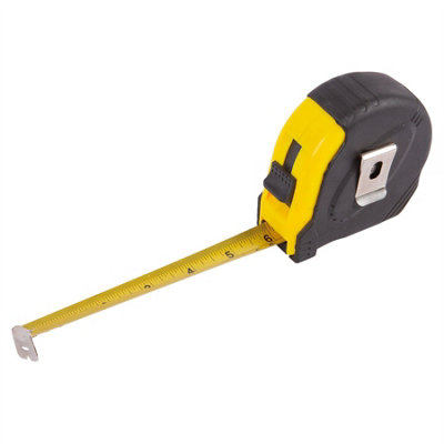 Blackspur - Dual-Blade Retractable Tape Measure - 10m x 25mm - Yellow