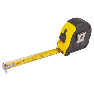 Blackspur - Dual-Blade Retractable Tape Measure - 7.5m x 25mm - Yellow