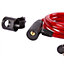 Blackspur - Heavy-Duty Cable Lock & Bracket - 1.8m - Red