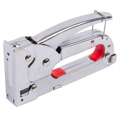 Blackspur - Heavy-Duty Staple Gun - Silver