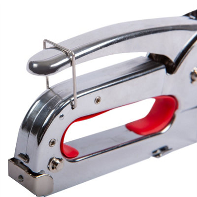 Blackspur - Heavy-Duty Staple Gun - Silver