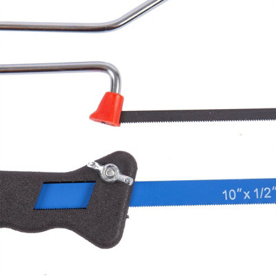 Blackspur - Mini & Junior Hacksaw Set - 2pc - Blue