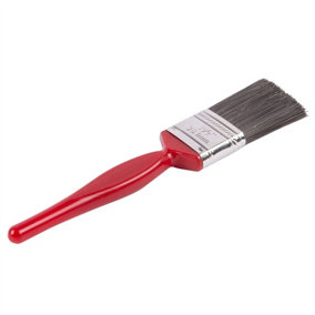 Blackspur - Plastic DIY Paint Brush - 4cm - Red