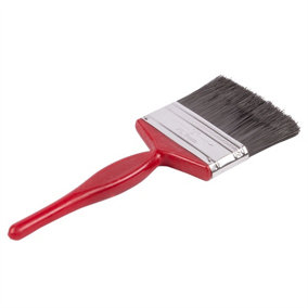 Blackspur - Plastic DIY Paint Brush - 7.5cm - Red