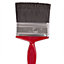Blackspur - Plastic DIY Paint Brush - 7.5cm - Red