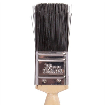 Blackspur - Professional Quality Wooden DIY Paint Brush - 4cm