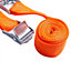 Blackspur - Ratchet Straps - 2m - Orange - Pack of 2