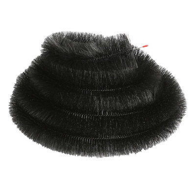 Blackspur Stainless Steel Gutter Brush - 4M - Black