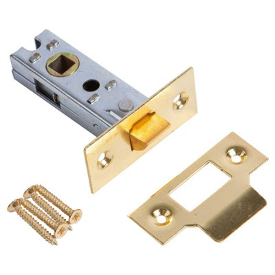 Blackspur - Tubular Latch - 64mm - Brass Price Comparisons | Compare The Build