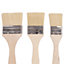 Blackspur - Wooden DIY Paint Brush Set - 3pc