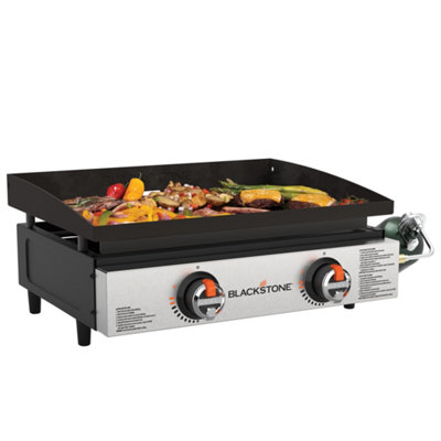 Blackstone 22in stainless front panel tabletop griddle
