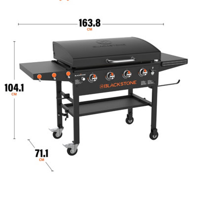 Blackstone 36in Griddle w/ Hood Europe - 3