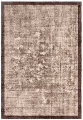 Blade Border Handwoven Rug Charcoal Moleskin 09 Rug 120x170cm for the