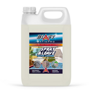 Blast Patio Pro - Spray & Leave Outdoor Treatment - 5 Litre