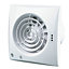BLAUBERG Calm Zone 1 Silent Extractor Fan White Pull Cord & Timer - 100mm