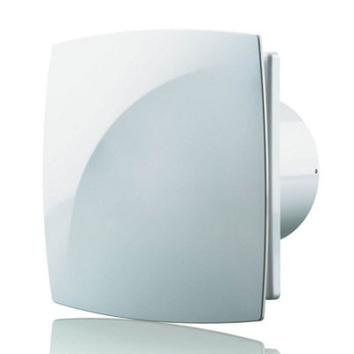 Blauberg Moon Zone 1 Bathroom Extractor Fan 100mm - White - 12v