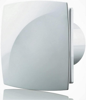 Blauberg Moon Zone 1 Bathroom Extractor Fan 100mm - White - Humidity Sensor