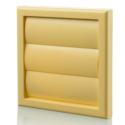 Blauberg Plastic Vented Back Draught Air Gravity Shutter Ventilation ...