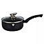 BLAUMANN 21 Pcs Aquamarine Colour Cookware Pots Grill Pans with Soft Touch Handles & Kitchen Tool Set