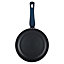 BLAUMANN 3Pc Set Aquamarine Colour Cookware Induction Pot Pan Saucepan Casserole Soft Touch Handle