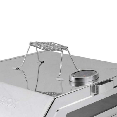 BLAZE BOX BBQ Pizza Oven with Temperature Gauge for Outdoor Garden Barbecues & Gas Grills (Pizza Oven with Paddle) - 4