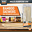 Blaze Buddy 100pk Bamboo Skewers 30cm - Wooden BBQ Skewers - Ideal as Kebab Skewers and Barbecue Skewers - Kebab Sticks