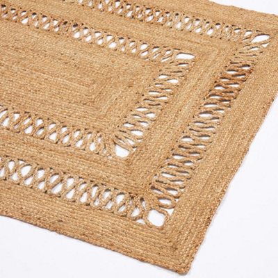 Blenheim 100% Pet 120x170cm Cream Diamond Rug