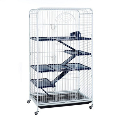 Blenheim Extra Tall Rat Cage with Accessories 140cm WHITE - Main Image