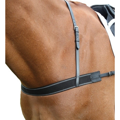 Blenheim Leather Horse Elastic Breastgirth Black (One Size) Price Comparisons | Compare The Build