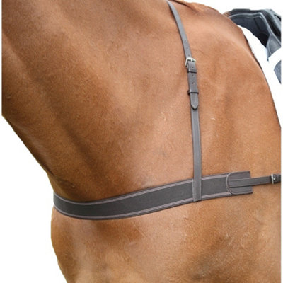 Blenheim Leather Horse Elastic Breastgirth Havana (One Size) Price Comparisons | Compare The Build