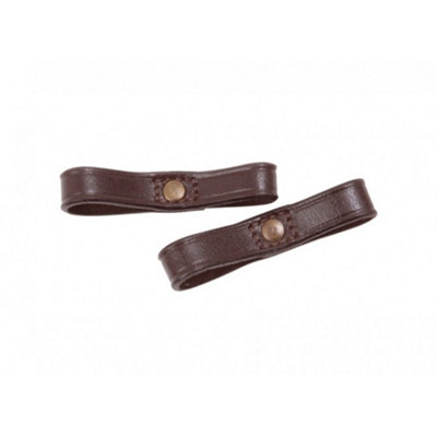 Blenheim Leather Horse Fulmer Loops (Pack of 2) Havana (One Size) Price Comparisons | Compare The Build