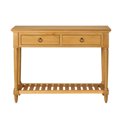 Blenheim Oak Console Table - Large