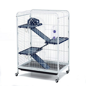 Blenheim Rat Cage with Accessories 93cm WHITE