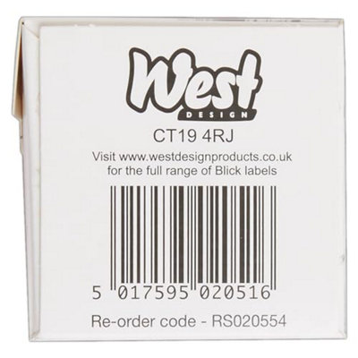 Blick Labels, White, Self Adhesive Stickers, Typist, Address Label ...