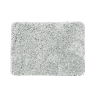 Bling Sparkle Non Slip Bath Mat 40 x 60cm - Light Grey