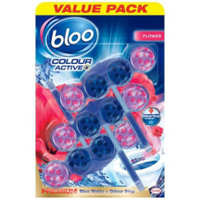 Bloo Colour Active Flower Rim Block Flowers Triple  150 g