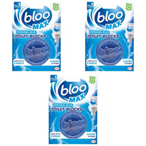 Bloo In-Cistern Max Blue Block by Bloo (Pack of 3)