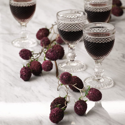 Bloom Artificial Loganberry Garland - Faux Silk Flowers & Berries, Rustic Indoor Home Decoration - Measures 120cm Price Comparisons | Compare The Build