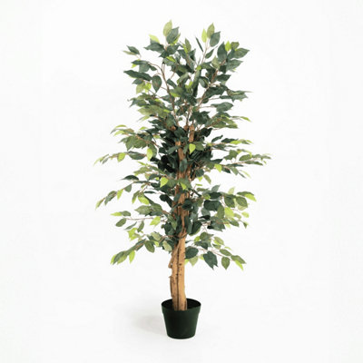 Blooming Artificial - 120cm / 4ft Fake Ficus Tree