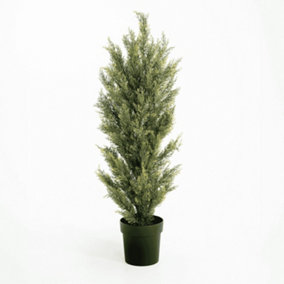 Blooming Artificial - 120cm / 4ft Faux Conifer Tree - Outdoor Use - Pack of 1