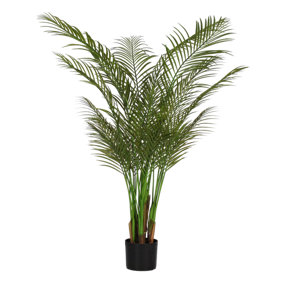 Blooming Artificial 140cm / 4.6ft Green Artificial Areca Palm  - Outdoor Fake Palm Tree - Pack of 1