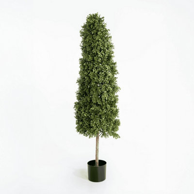 Blooming Artificial - 150cm / 5ft Artificial Boxwood Tower Topiary