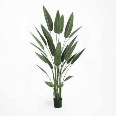 Blooming Artificial - 180cm / 6ft Artificial Heliconia