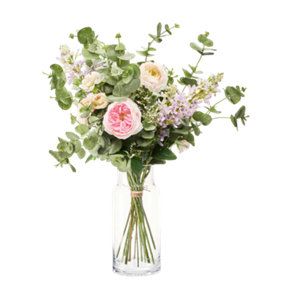 Blooming Artificial 65cm Artificial Harmony Bouquet  - Fake Flower Arrangement - Pack of 1