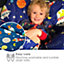 Bloomsbury Mill - Outer Space Kids Double Bed Duvet Cover and Pillowcases Set - Double - 200 x 200cm