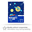 Bloomsbury Mill - Outer Space Kids Single Bed Duvet Cover and Pillowcase Set - Single - 135 x 200cm
