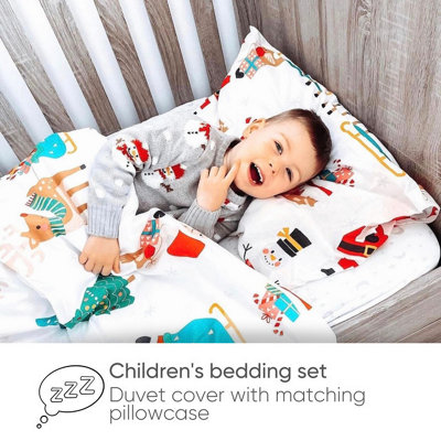 Cot bed duvet cover and pillowcase online