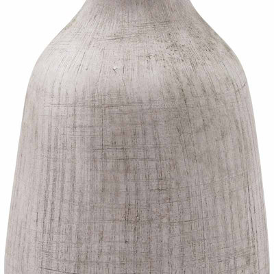 Bloomville Ople Vase - Ceramic - L33 x W33 x H39 cm - Stone